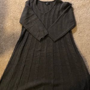 Loose knitted dress